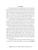 Giải pháp nhằm đẩy mạnh việc tiêu thụ sản phẩm tại công ty TNHH Nội Thất Đại Dương
