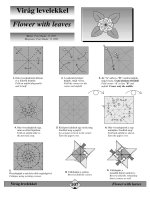 Virág levelekkel flowerwithleaves