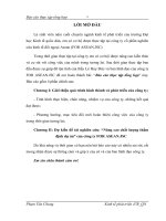 “Nâng cao chất lượng thẩm định dự án” của công ty FOR ASEAN.JSC