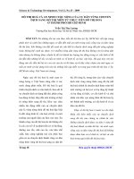 đô thị hóa và an ninh cuộc sống của cư dân vùng chuyển dịch sang đô thị