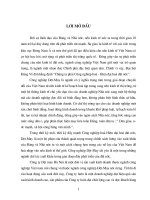 Thực trạng sản xuât kinh doanh công ty dệt may Hà Nội