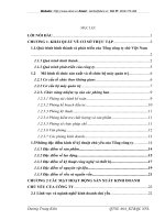 3 PHƯƠNG HƯỚNG VÀ GIẢI PHÁP PHÁT TRIỂN HOẠT ĐỘNG KINH DOANH CỦA VINATEA