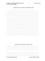 Hoàn thiện công tác kế toán bán hàng và xác định kết quả kinh doanh tại Công ty TNHH Thương Mại Dịch Vụ Và Thiết Bị Y Tế T&C