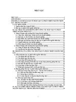 557 Một số giải pháp nhằm hoàn thiện công tác đào tạo & phát triển nguồn nhân lực của Công ty Cổ phần Dịch vụ Du lịch Đường sắt Hà Nội