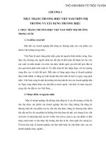 Thực trạng thương hiệu Việt Nam trên thị trường và xây dựng thương hiệu