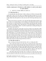 Khái quát về dịch vụ viễn thông và chất lượng dịch vụ viễn thông