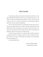 thiết kế hệ thống xử lý nước thải sinh hoạt khu căn hộ cao tầng Phú Thạnh