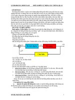 HỆ THỐNG ĐIỀU KHIỂN TỰ ĐỘNG