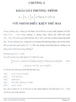 Khảo sát  phương trình sóng phi tuyến trong không gian Sobolev có trọng 6