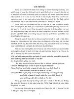 629 Các giải pháp nâng cao hiệu quả quản lý nguồn nhân lực trong kinh doanh lữ hành tại Công ty Du lịch và dịch vụ Tây Hồ (46tr)