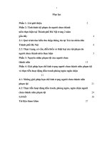 Giải pháp hạn chế tình trạng người chưa thành niên phạm tội và thực tiễn hoạt động đấu tranh phòng ngừa ngăn chặn