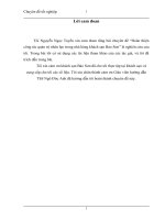 Đề xuất các giải pháp quản trị nhân sự với khách sạn Bảo Sơn