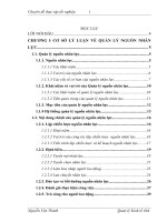 26 Hoàn thiện công tác quản lý nguồn nhân lực tại Ngân hàng Công thương Chương Dương