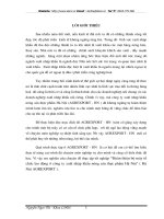 Hoàn thiện bộ máy tổ chức lao động ở công ty xuất nhập khẩu nông sản thực phẩm Hà Nội