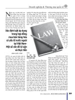 Doanh nghiệp và thương mại quốc tế