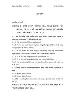 Những giải pháp chủ yếu nhằm nâng cao khả năng cạnh tranh xuất khẩu cà phê Việt Nam trên thị trường thế giới