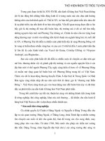 Nền kinh tế hàng hóa Việt Nam giai đoạn thế kỷ XVI - XVIII