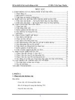 Đồ án môn chế tạo máy