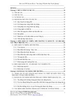 báo cáo đánh giá tác động tới môi trường của dự án