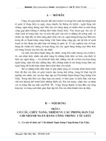 Phương hướng nhiệm vụ phát triển của chi nhánh Ngân hàng Công thương Cầu Giấy trong thời gian tới