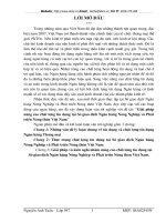 GIẢI PHÁP NÂNG CAO CHẤT LƯỢNG TÍN DỤNG TẠI SỞ GIAO DỊCH NGÂN HÀNG NÔNG NGHIỆP VÀ PHÁT TRIỂN NÔNG THÔN VIỆT NAM