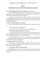 Sơ lược về công ty TNHH Thanh Nam TNT