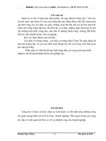 Phân tích thiết kế hệ thống thông tin quản lý khách hàng và tính cước sử dụng 178 tại Trung tâm viễn thông Hà Nội
