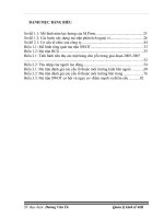 Tình hình tiêu thụ các mặt hàng chủ yếu trong giai đoạn 2005-2007