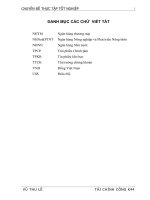 Phát triển hoạt động đầu tư chứng khoán tại Ngân hàng Nông nghiệp và Phát triển Nông thôn Việt Nam