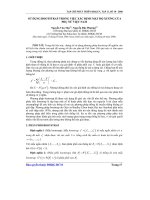 ứng dụng BOOTSTRAP trong việc xác định mật độ xương của phụ nữ Việt Nam