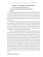 Cơ sở lý luận về lưu thông tiền tệ