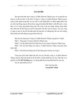 Các đặc điểm kinh tế kỹ thuật chủ yếu của công ty Matexim Thăng Long