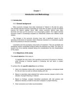 Organization of the study