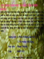 Đa dạng sinh học và bảo tồn thiên nhiên