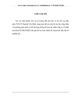 Hoàn thiện công tác giám định và bồi thường tổn thất nghiệp vụ bảo hiểm vật chất  xe cơ giới tại Công ty cổ phần bảo  hiểm Petrolimex