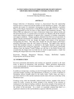 FATIGUE BEHAVIOUR OF FIBRE REINFORCED BITUMINOUS MIXTURES FROM INDIRECT TENSILE FATIGUE TEST