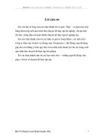 Thực tiễn ký kết và thực hiện hợp đồng giao nhận vận chuyển hàng hóa tại công ty Kho vận và dịch vụ thương mại - VINATRACO