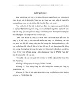 Vấn đề tiền lương - tiền thưởng tại công ty TNHH Thái Hà