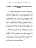 Thực trạng khả năng cạnh tranh của siêu thị Vietbuild