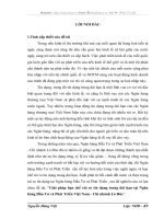 Giải pháp hạn chế rủi ro tín dụng trung dài hạn tại Ngân hàng Đầu Tư và Phát Triển Việt Nam - Chi nhánh Lò Đúc