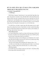 Ứng dụng công nghệ RFID trong quản trị chuỗi cung ứng