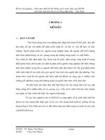 thiết kế hệ thống xử lý nước thải cho doanh nghiệp chế biến tinh bột khoai mỳ