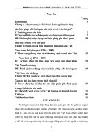 XU HƯỚNG TOÀN CẦU HÓA