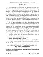 Đầu tư phát triển ngành du lịch tỉnh Ninh Bình