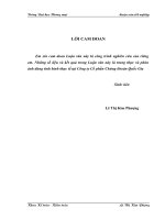 Một số giải pháp phát triển dịch vụ môi giới chứng khoán ở công ty cổ phần chứng khoán Quốc Gia