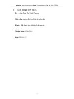 Báo cáo thực tập tại Sàn giao dịch Bất động sản Landex Sông Đà Toàn Cầu