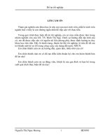 Nghiên cứu các phương pháp tối ưu để thu hồi cặn dầu từ hỗn hợp sau quá trình tẩy rửa bồn bể chứa