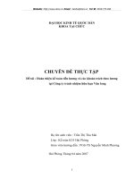 Hoàn thiện công tác kế toán tiền lương và các khoản trích theo lương tại Công ty TNHH Vân Long