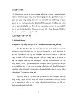 hoạt động của Hội đồng dân tộc và các Uỷ ban của Quốc hội