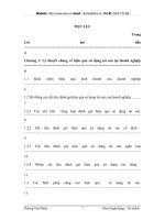 Hiệu quả sử dụng tài sản tại công ty CP Dịch Vụ Viễn Thông Thành An